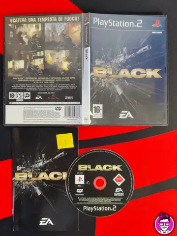 Reperto originale Black - PlayStation 2 PS2 - PAL ITA - Condizioni USATO TESTATO 100% CIB