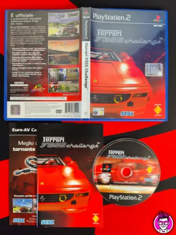 Reperto originale Ferrari F355 Challenge - PlayStation 2 PS2 - PAL ITA - Condizioni USATO TESTATO 100% CIB