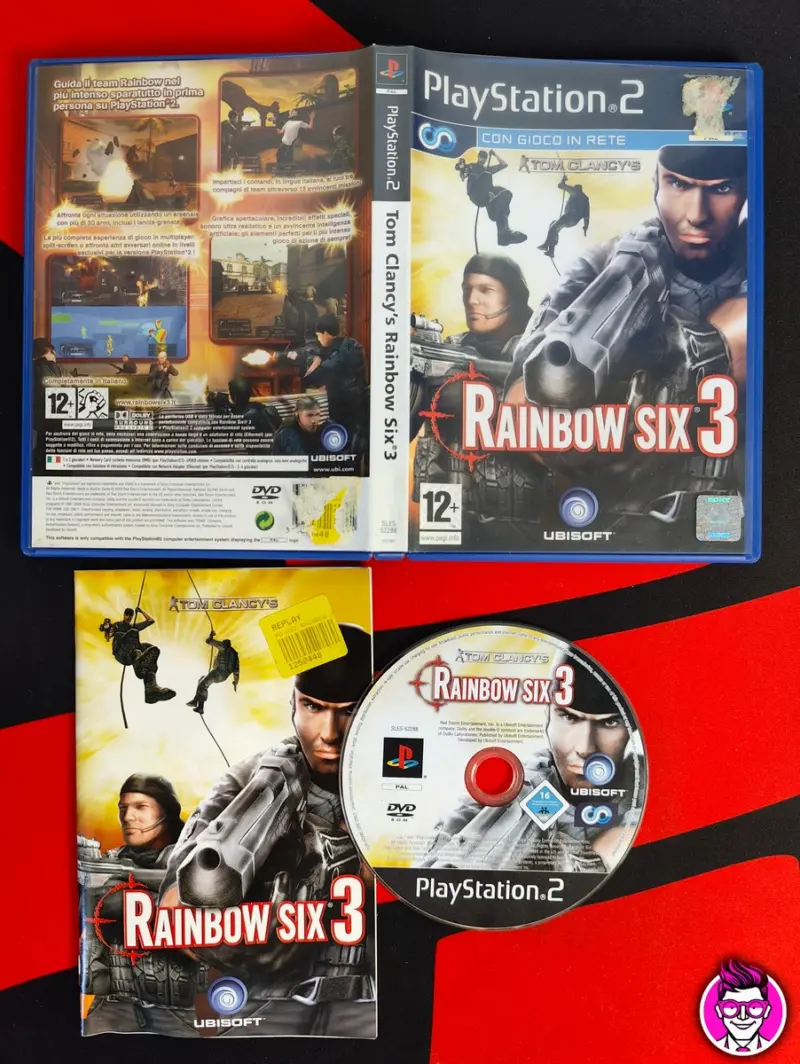 Tom Clancy's Rainbow Six 3 - PlayStation 2 PS2 - PAL ITA - Vista 1