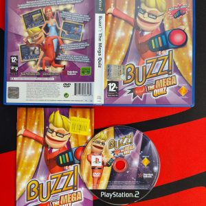 Buzz The Mega Quiz - Playstation 2 PS2 - Pal Ita