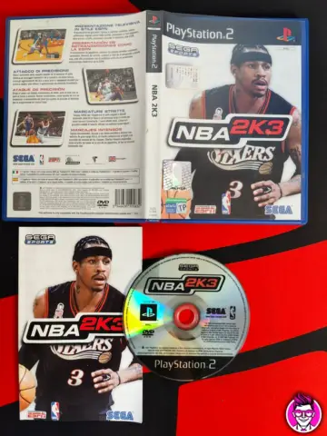 Reperto originale NBA 2K3 - PlayStation 2 PS2 - PAL ITA - Condizioni USATO TESTATO 100% CIB