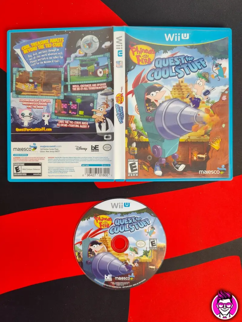 Quest for Cool Stuff - Nintendo Wii U - NTSC USA - Vista 1