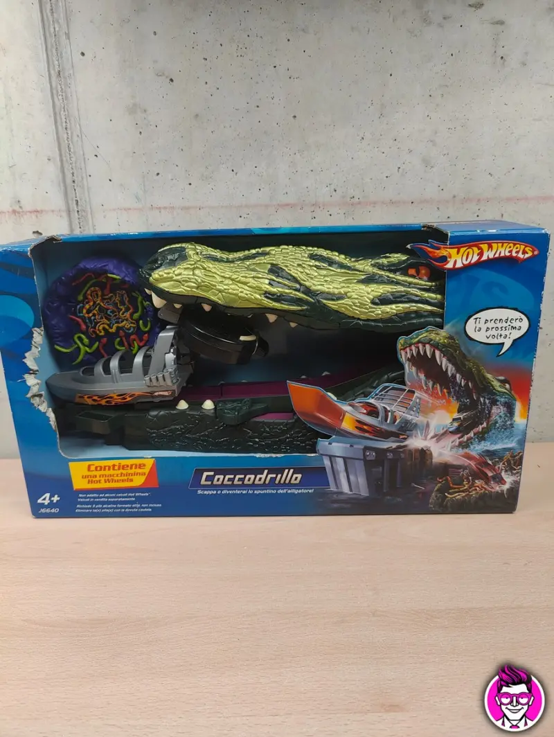 Hot Wheels Pistal Selvaggia Coccodrillo Mattel J6640 2005 Nuovo - Vista 1