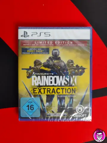 Reperto originale Tom Clancy's Rainbow Six Extraction Limited Edition - PlayStation 5 PS5 - Tedesco - Condizioni NUOVO / SIGILLATO CIB