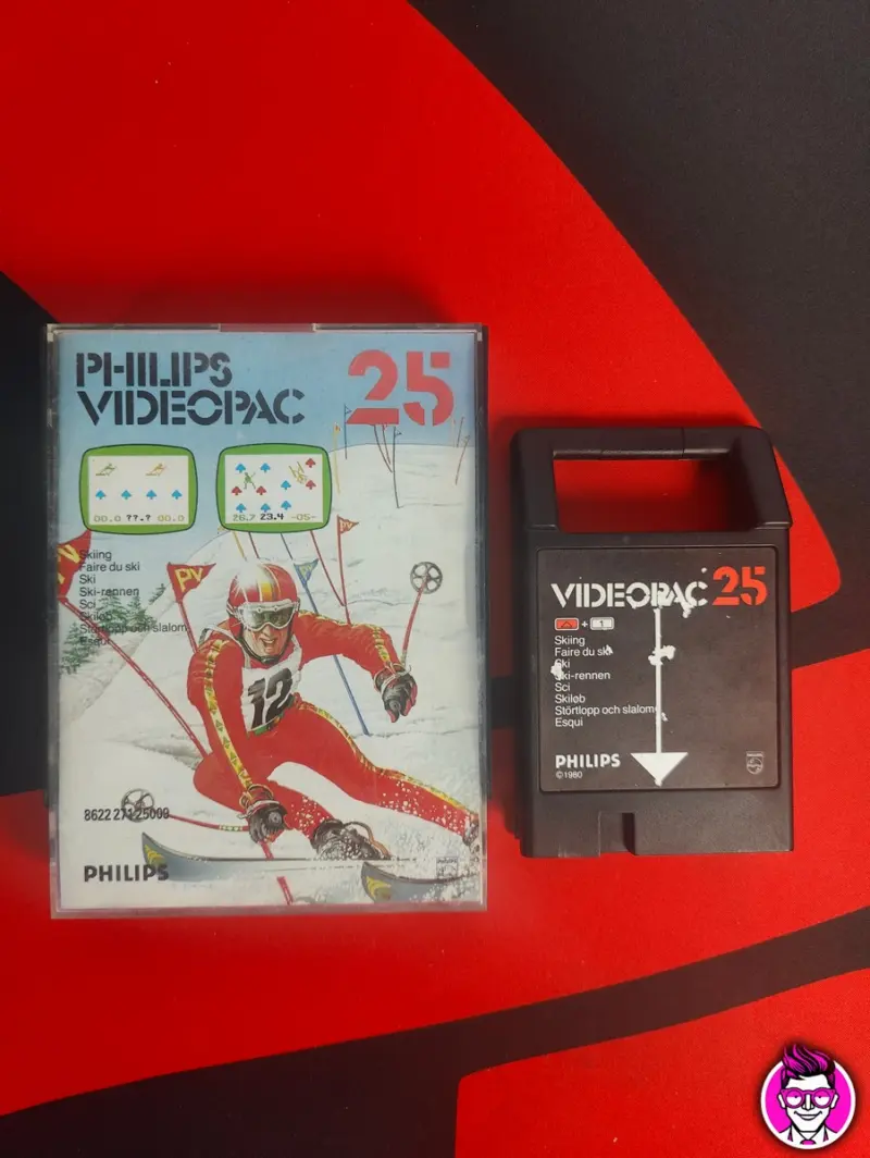 Ski #25 - Philips VideoPac Game Computer - Vista 1