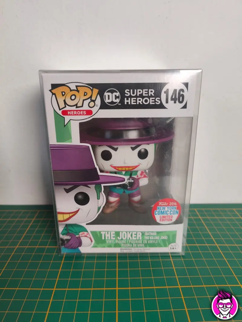 Super Heroes The Joker New York Comic con Limited Edition #146 - Funko Pop! Action Figure - Vista 1