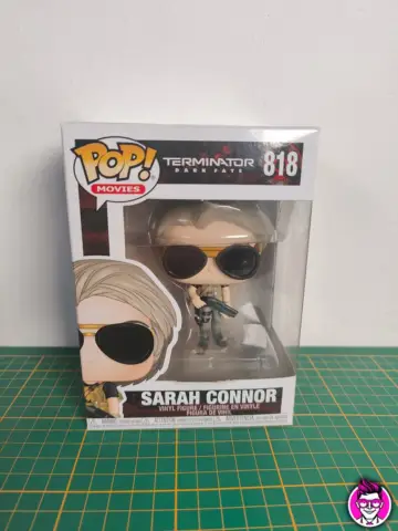 Reperto originale Terminator Dark Fate Sarah Connor #818 - Funko Pop! Action Figure - Condizioni NUOVO / SIGILLATO CIB