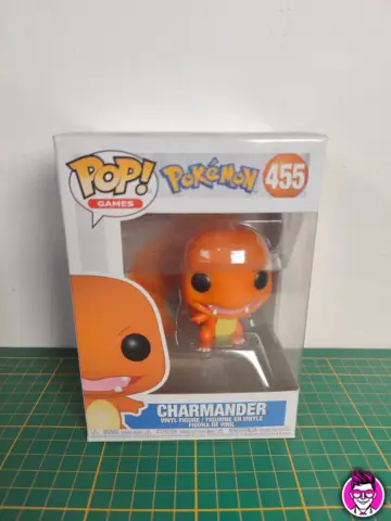 Reperto originale Pokemon Charmander #455 - Funko Pop! Action Figure - Condizioni NUOVO / SIGILLATO CIB