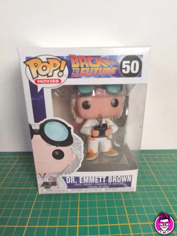 Reperto originale Back to the Future Dr. Emmet Brown #50 - Funko Pop! Action Figure - Condizioni NUOVO / SIGILLATO CIB