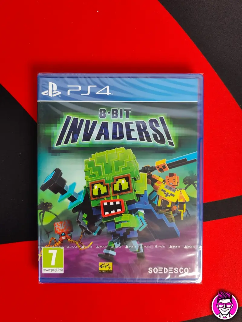 8 Bit Invaders - PlayStation 4 PS4 - Multilingua Nuovo Sigillato - Vista 1