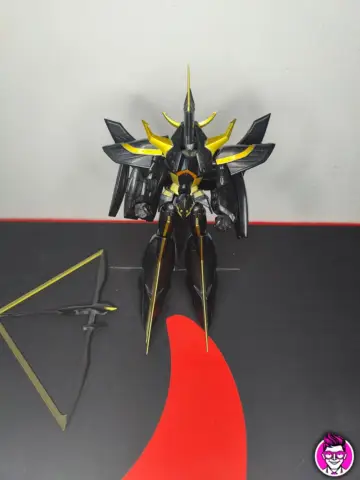 Reperto originale Black God Raideen - Bandai Super Robot Chogokin Action Figure - Condizioni USATO CIB