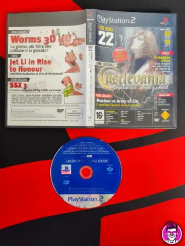 Reperto originale DVD Demo 22 Castlevania - PlayStation 2 PS2 - PAL It - Condizioni USATO TESTATO 100% CIB