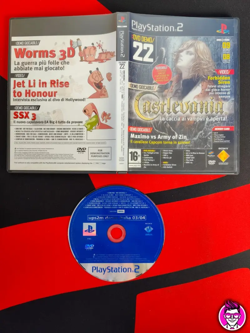 DVD Demo 22 Castlevania - PlayStation 2 PS2 - PAL It - Vista 1