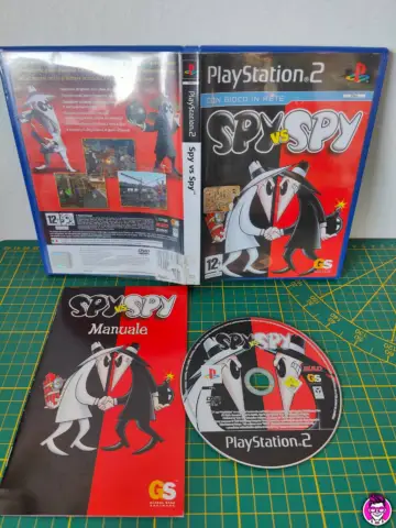 Reperto originale Spy vs Spy - PlayStation 2 PS2 - PAL It - Condizioni USATO TESTATO 100% CIB