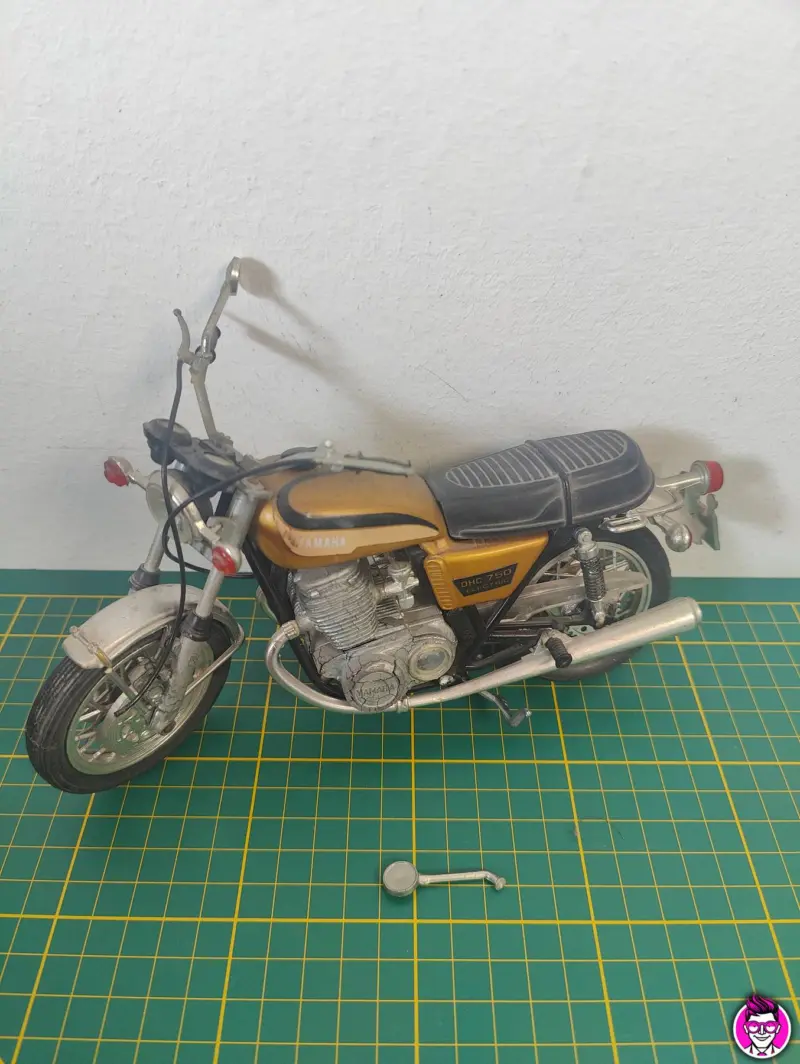Yamaha OHC 750 Electric - Polistil Italy 1/10 - Vista 1