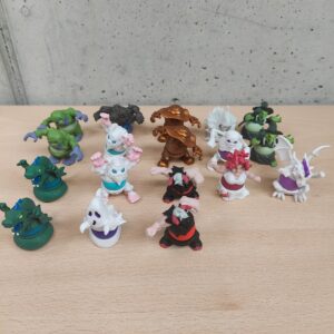 Miniatura 4 per Monsters Mix Lotto - Panini Action Figure