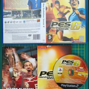 Pro Evolution Soccer PES 6 - Playstation 2 PS2 - Pal Ita
