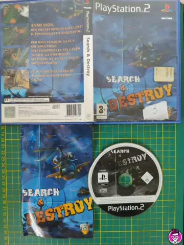 Reperto originale Search & Destroy - PlayStation 2 PS2 - PAL ITA - Condizioni USATO TESTATO 100% CIB