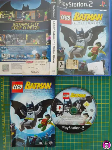 Reperto originale LEGO Batman il Videogioco - PlayStation 2 PS2 - PAL ITA - Condizioni USATO TESTATO 100% CIB