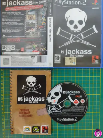 Reperto originale Jackass The Game MTV - PlayStation 2 PS2 - PAL ITA - Condizioni USATO TESTATO 100% CIB
