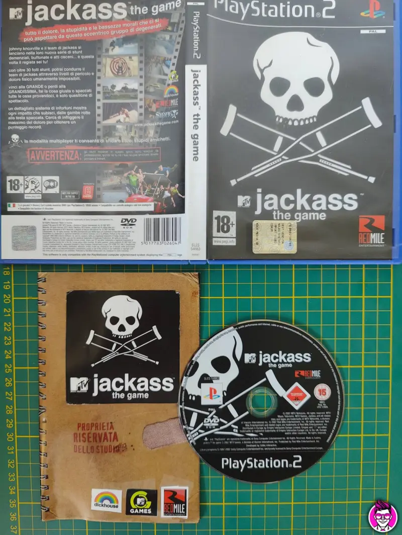 Jackass The Game MTV - PlayStation 2 PS2 - PAL ITA - Vista 1