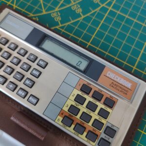 Miniatura 2 per Casio CB-100 Checkbook 1980 - Vintage Electronic Calculator Calcolatrice