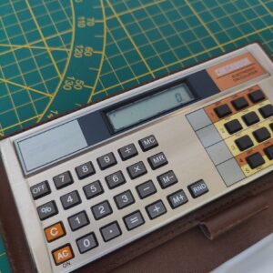 Miniatura 3 per Casio CB-100 Checkbook 1980 - Vintage Electronic Calculator Calcolatrice