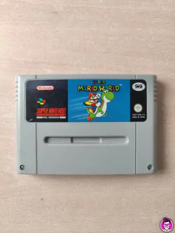 Reperto originale Super Mario World - Super Nintendo SNES PAL GiG ITA - Condizioni USATO TESTATO 100% CIB