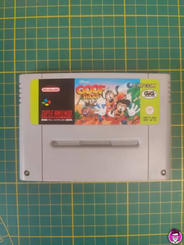 Reperto originale Goof Troop - Super Nintendo SNES PAL GiG ITA - Condizioni USATO TESTATO 100% CIB
