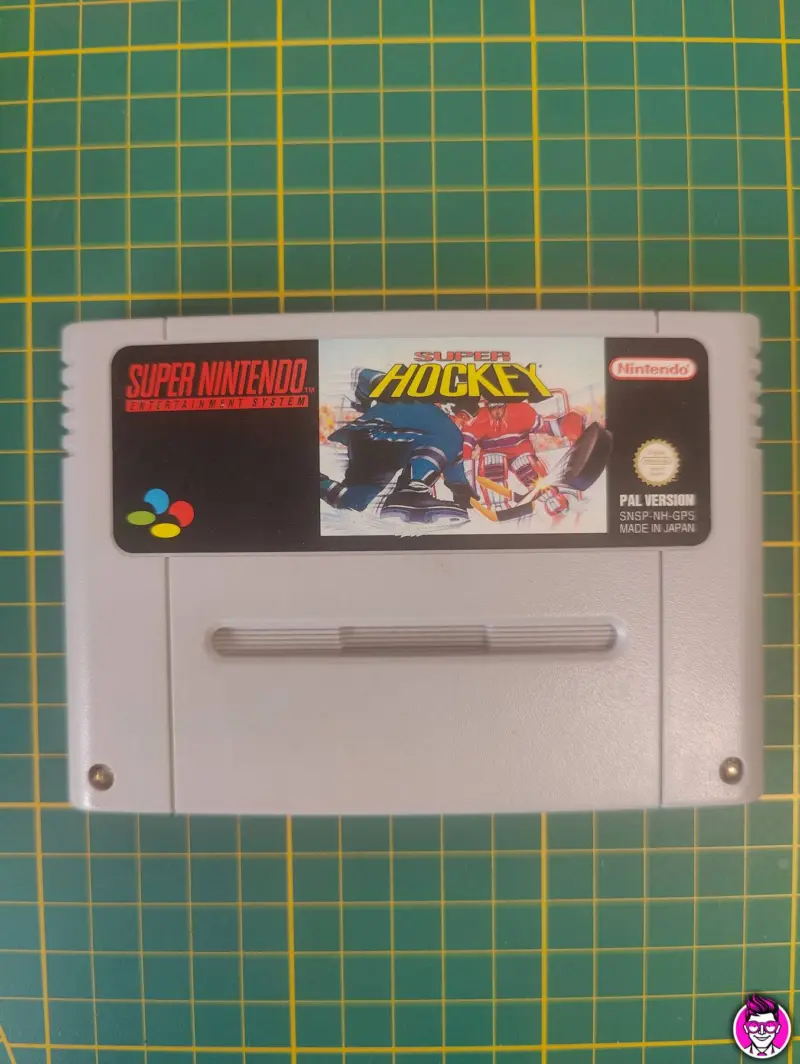 Super Hockey - Super Nintendo SNES PAL NH-GPS - Vista 1