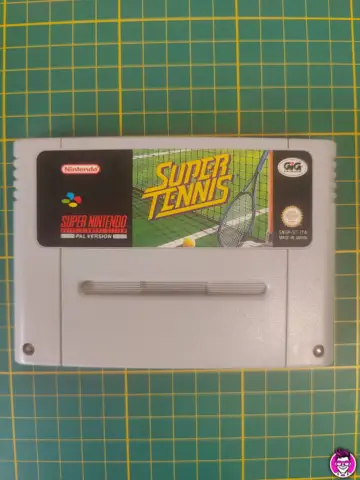 Reperto originale Super Tennis - Super Nintendo SNES PAL St-ITA - Condizioni USATO TESTATO 100% CIB