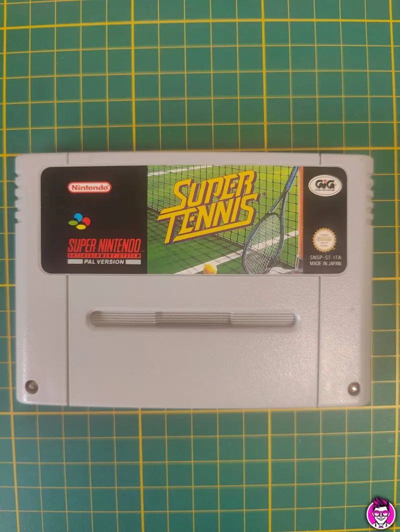 Super Tennis - Super Nintendo SNES PAL St-ITA - Vista 1