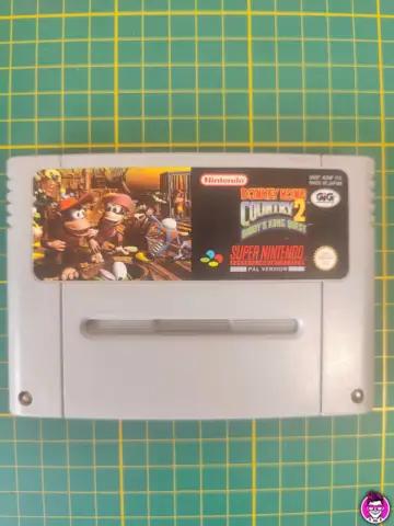 Reperto originale Donkey Kong Country 2 - Super Nintendo SNES GiG PAL ITA #02 - Condizioni USATO TESTATO 100% CIB