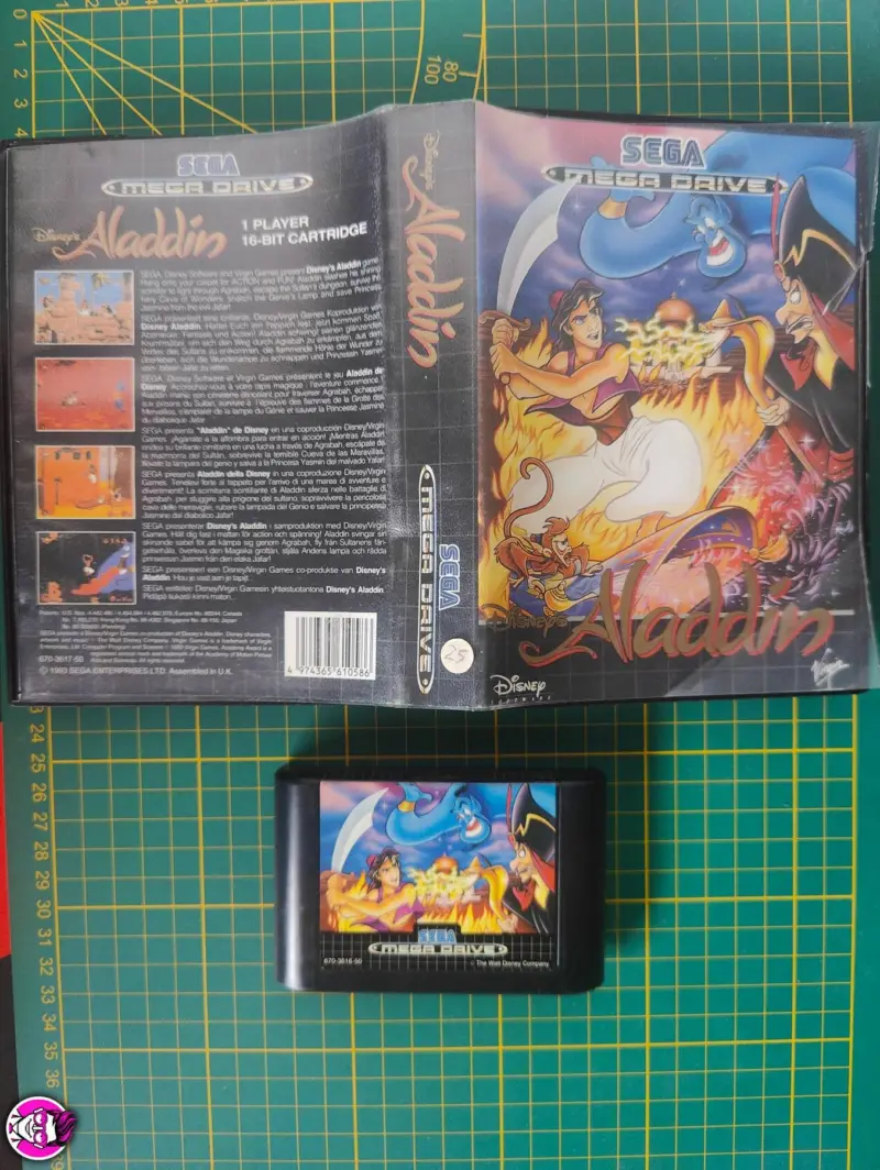 Aladdin Disney's - SEGA Megadrive Mega Drive PAL #02 - Vista 1