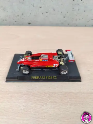 Reperto originale Ferrari F126 C2 - 1/43 - Condizioni USATO CIB