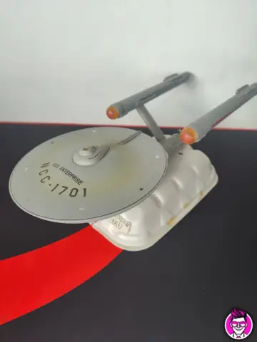 Reperto originale Star Trek Enterprise NCC-1701 - Diamond Select Toys - Condizioni USATO CIB
