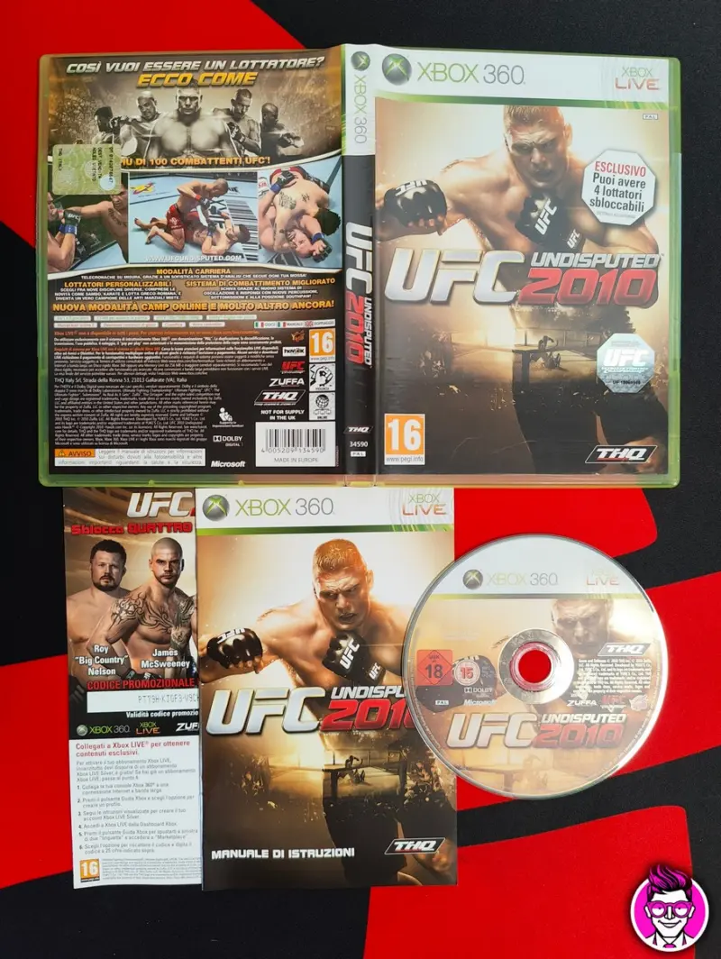 UFC 2010 Undisputed - Xbox 360 - PAL ITA - Vista 1
