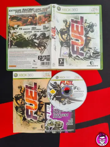 Reperto originale Fuel - Xbox 360 - PAL ITA - Condizioni USATO TESTATO 100% CIB