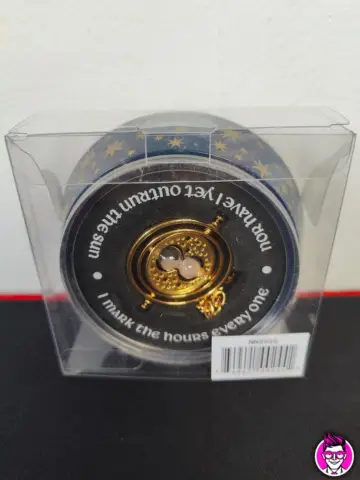 Reperto originale Hermione's The Time Turner Harry Potter - Speciale Edizione Placcato Oro Nuovo - Condizioni NUOVO / SIGILLATO CIB