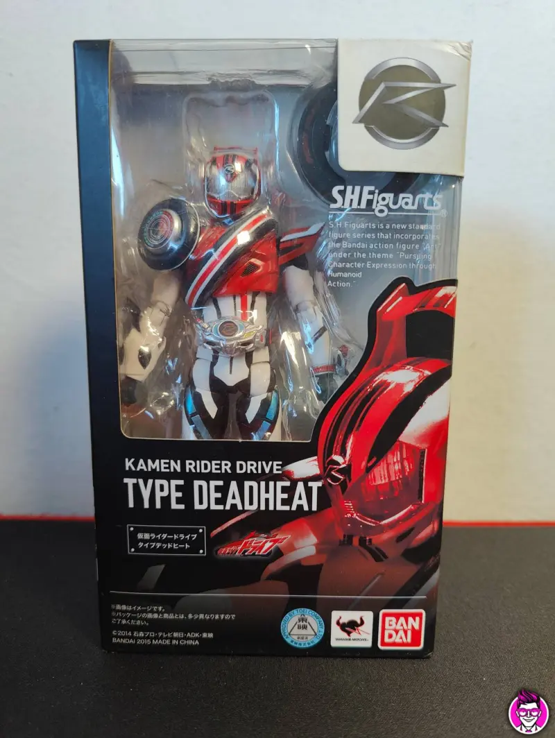 Kamen Rider Drive Type Deadheat - Bandai S.H.Figuarts Action Figure Robot Aperto Nuovo - Vista 1