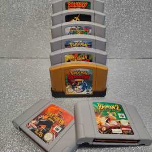 Espositore Cartucce Nintendo 64 N64 - Nerdpick Lab