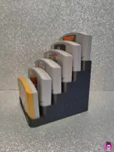 Miniatura 3 per Espositore Cartucce Nintendo 64 N64 - Nerdpick Lab 3pz