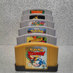 Miniatura 2 per Espositore Cartucce Nintendo 64 N64 - Nerdpick Lab 3pz