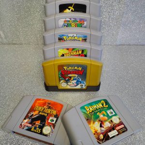 Espositore Cartucce Nintendo 64 N64 - Nerdpick Lab 3PZ