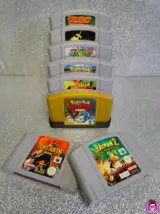 Miniatura 1 per Espositore Cartucce Nintendo 64 N64 - Nerdpick Lab 3pz