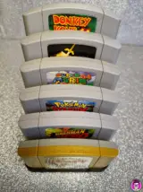 Miniatura 7 per Espositore Cartucce Nintendo 64 N64 - Nerdpick Lab 3pz
