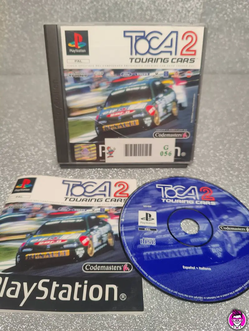 TOCA 2 - PlayStation 1 PS1 - PAL ITA - Vista 1