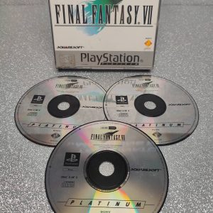 Final Fantasy VII 7 Pla - Playstation 1 PS1 - Pal Eng