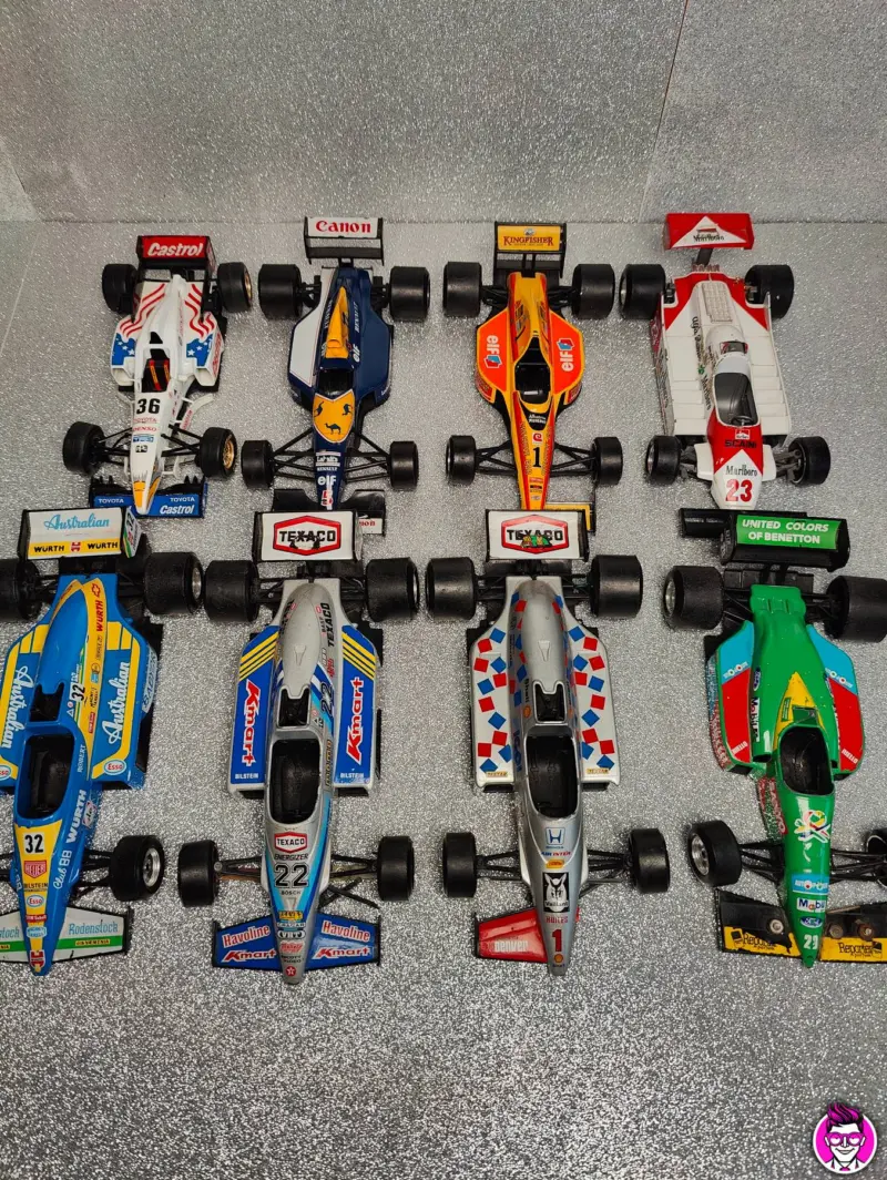 Lotto Auto Formula 1 Uno Burago 1/24 - 8pz Diecast - Vista 1
