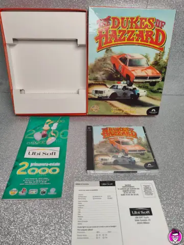 Reperto originale The Dukes of Hazzard - 2000 CD Big Box PC Ubisoft (2000) - Condizioni USATO CIB